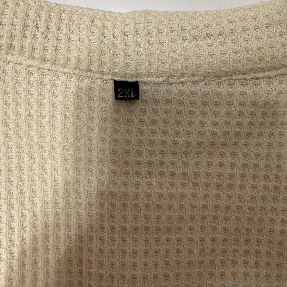 Waffle Knit Textured Shacket - Picture 9 of 12